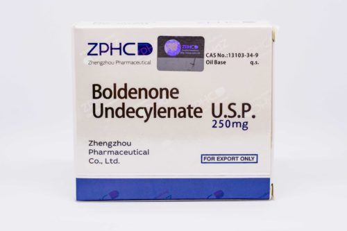Boldenone Undecylenate ZPHC 250mg/ml, 10amps (INT)