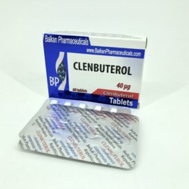 Clenbuterol Balkan Pharmaceuticals 0.04mg/tab, 60tab (INT)