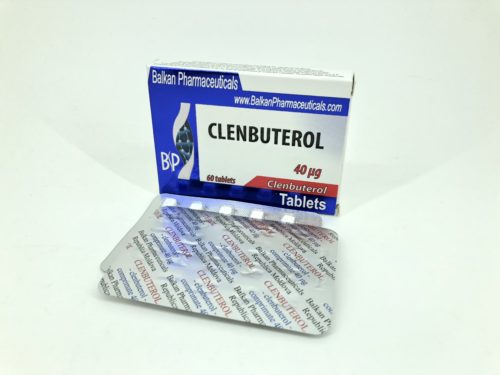 Clenbuterol Balkan Pharmaceuticals 0.04mg/tab, 60tab (INT)