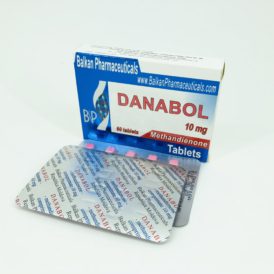 Danabol Balkan Pharmaceuticals 10mg/tab, 60tab (INT)