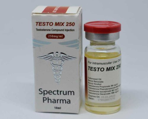 Testo MIX Spectrum Pharma 250mg/ml, 10 ml vial (USA Domestic)