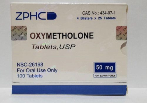 Oxymetholone ZPHC 50mg, 100tab (INT)