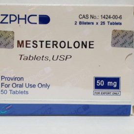 Mesterolone (Proviron) ZPHC 50mg, 50tabs (INT)