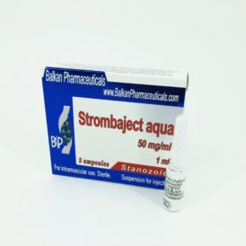 Strombaject Aqua Balkan Pharmaceuticals 50mg/ml, 5amps (INT)