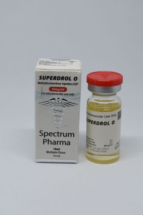 Superdrol O Spectrum Pharma 50mg/ml, 10ml vial (INT)