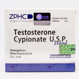 Testosterone Cypionate ZPHC 250mg/ml, 10amps (INT)
