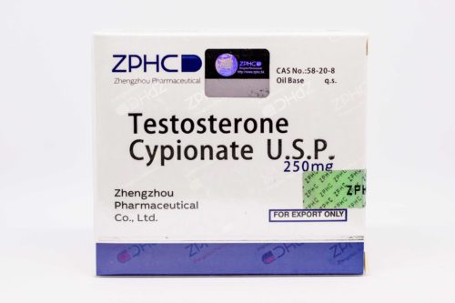 Testosterone Cypionate ZPHC 250mg/ml, 10amps (INT)
