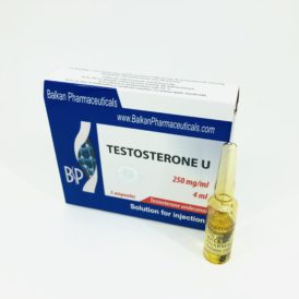 Testosterone U Balkan Pharmaceuticals 250mg/ml 4ml, 10amps (INT)