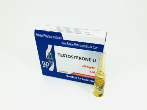 Testosterone U Balkan Pharmaceuticals 250mg/ml 4ml, 10amps (INT)