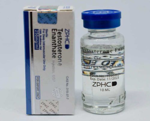 USA domestic Testosterone Enanthate 250mg, 10ml vial (ZPHC)