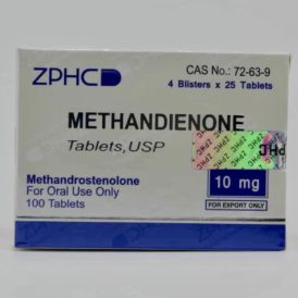 Methandienone ZPHC 10mg, 100tab (INT)
