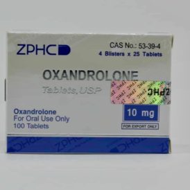 Oxandrolone ZPHC 10mg, 100tab (INT)