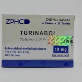 Turinabol ZPHC 10mg, 100tab (INT)