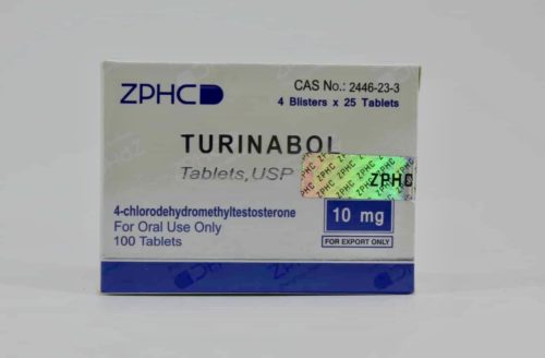 Turinabol ZPHC 10mg, 100tab (INT)