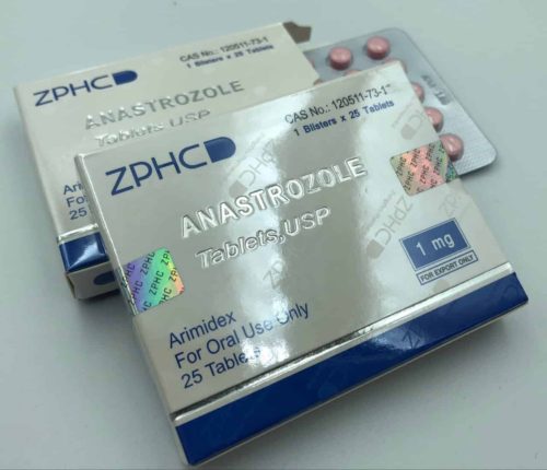 Anastrozole ZPHC 1mg, 25tab (USA Domestic)