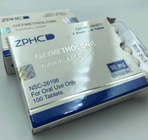 Oxymetholone ZPHC 50mg, 100tab (USA Domestic)