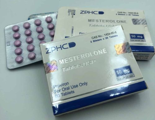Mesterolone (Proviron) ZPHC 50mg, 50tabs (USA Domestic)