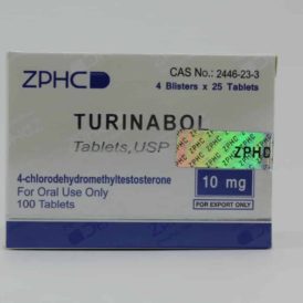 Turinabol ZPHC 10mg, 100tab (USA Domestic)